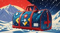 concept art, insane details, Duffel bag, Glad and Cool