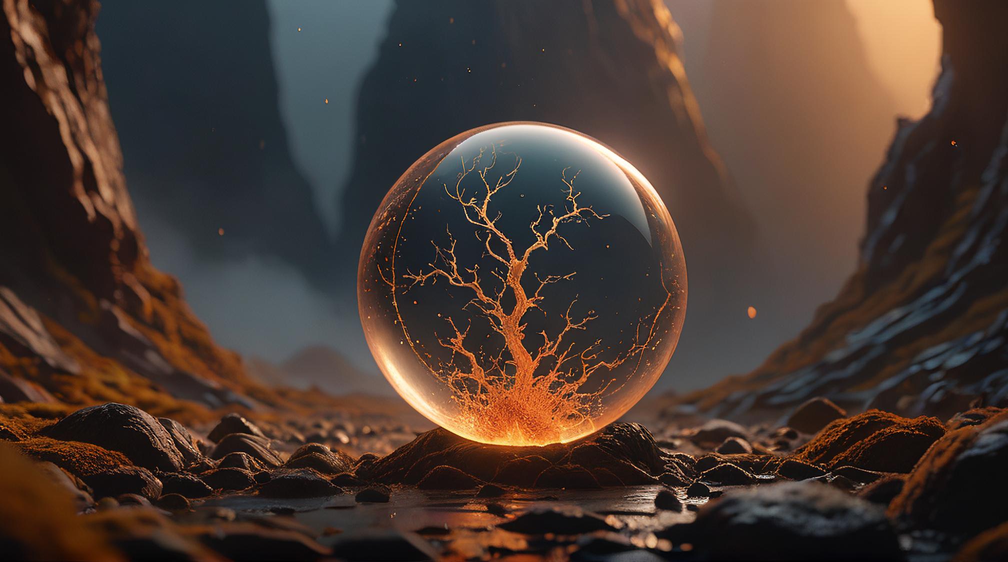 octane render, ethereal, Newt, Mystical and Plain