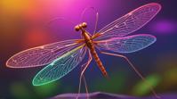 art by Rebecca Sugar , octane render, Crane Fly, it is Mystifying