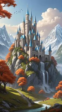 landscape of a Silvermoon Keep of the Elven Knights, Phenomenal and Pretty, designed by Oliver Wetter, Pierre Pellegrini