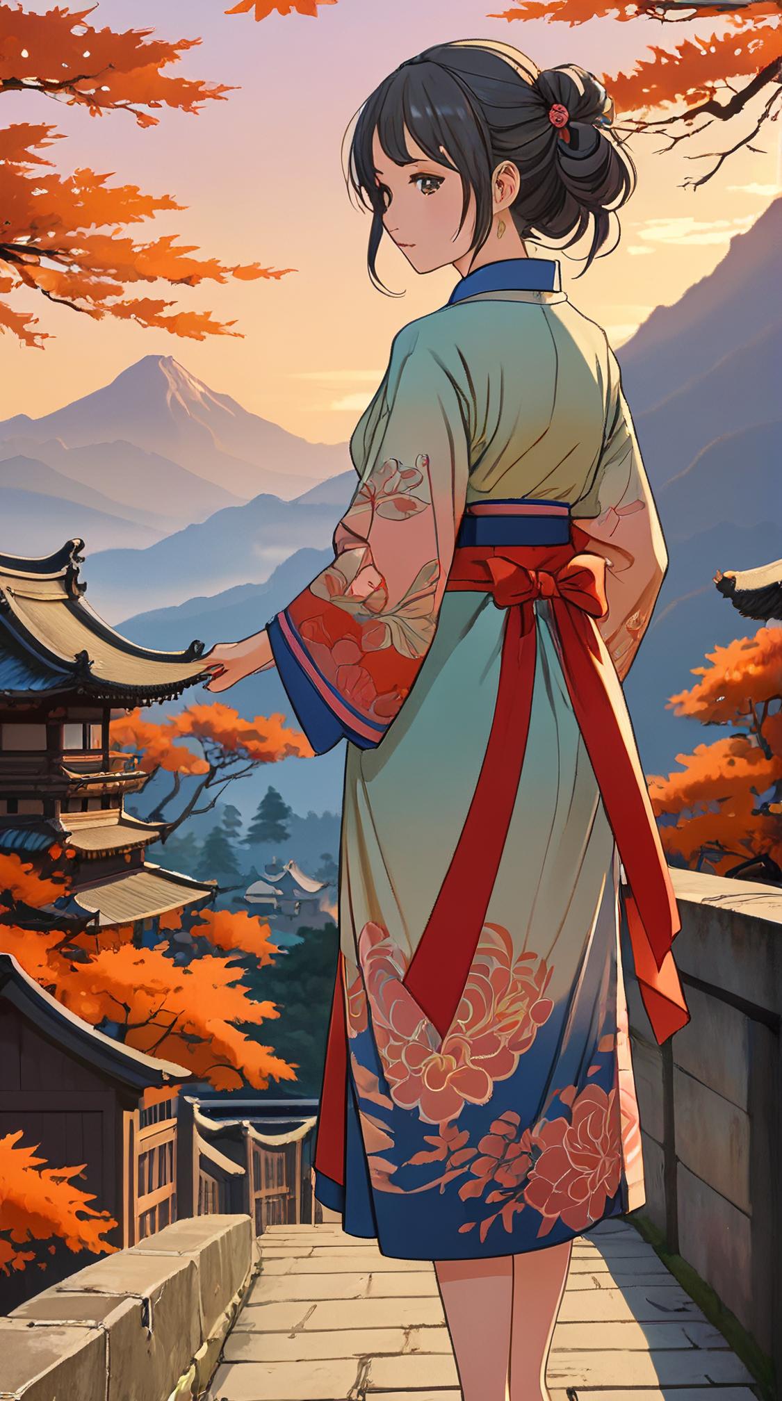 masterpiece , best quality , anime style, d