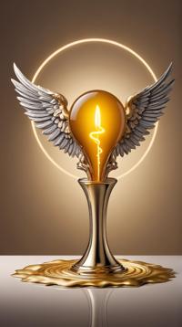 small centered composition, product shot, plain background, by Mike Campau