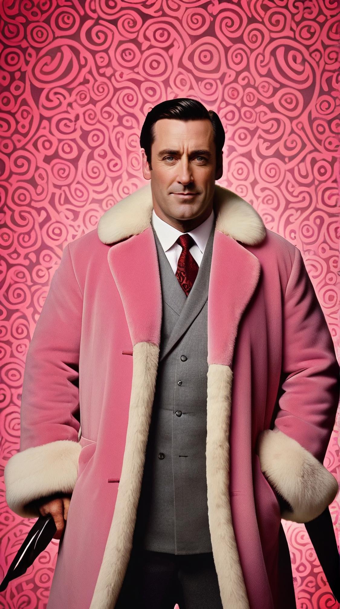 by William Larkin, Amedeo Modigliani and Ingrid Baars, folk art depiction of, morbidly obese Samurai Jon Hamm