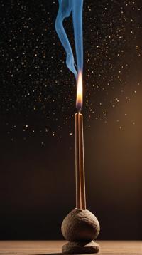 Asymmetrical Incense, made from Milky Way, modified, fine polished