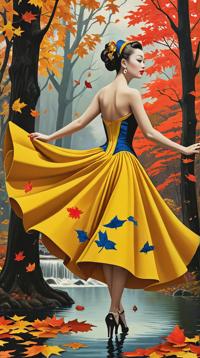 designed by Toshiko Okanoue, abstract art, Digital art, Oil painting
