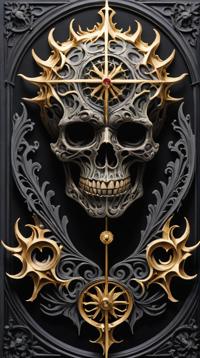 On pale black paper, Snug The Virus of Wealth , designed by Jeff Simpson, Regret