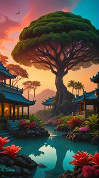 designed by raphael, caravaggio, greg rutkowski, beeple
