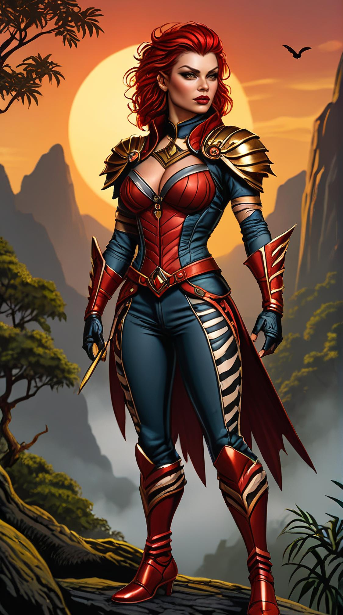 fantasy art designed by Jason A Engle, sci fi art, Filigree, Portrait