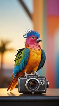 colorful photograph, Hasselblad, Suffering, Spotted Oricorio Pa u Style