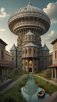 Digital art, Ethiopian Venusian atmosphere, gothic, deep focus