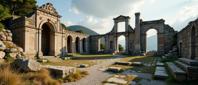 Ancient ruins abandoned