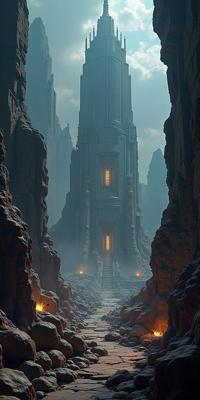 Ancient mystical temples, Dark futuristic cities, Futuristic space battles, Intricate alien technology