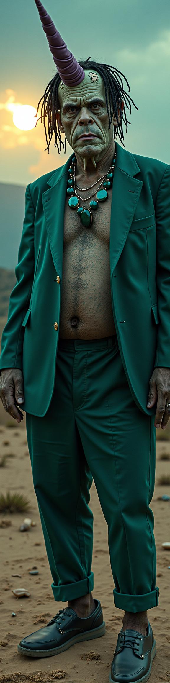 by Storm Thorgerson and David Sims and Davide Sorrenti and Phil Koch , photograph, highly detailed, zoomed out of a Detailed Zen morbidly obese traditional Israeli Rapper Kenny McCormick