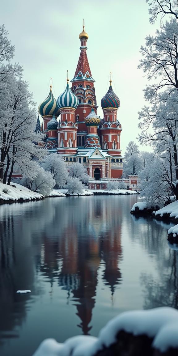 photograph, Tribal lake with White oak, Zentangle, over the shoulder shot of a Antsy pantsy Kawaii Bantu St Basil s Cathedral of Explosions