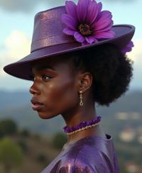 stylized by Emmanuelle Moureaux and Sana Takeda and Jo o Artur da Silva , photograph, concept art, Landscape of a Timeless Metallic plump Dominican Girl of Memory