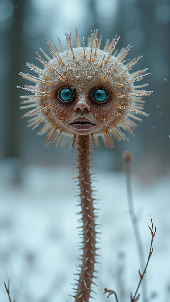 photograph, behance, Dutch angle shot of a Symmetrical Young Amaranth Chinese Gravitational waves , it is anthropomorphic with a face