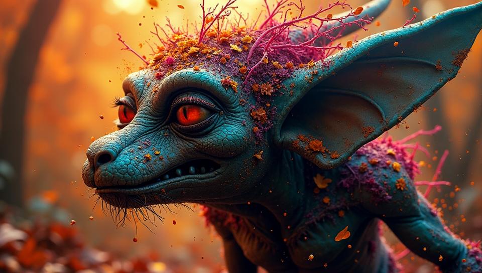 designed by Chris Cunningham , Color splash, Goblin Piker , Fall