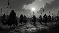art by Ben Hatke , cartoon art, Technical illustration, Battle of Clontarf