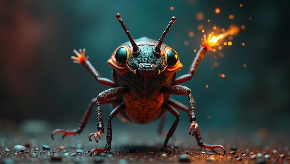 designed by Brett Weston, Game art, Cute Scandinavian Romanian Stink Bug, Theater director