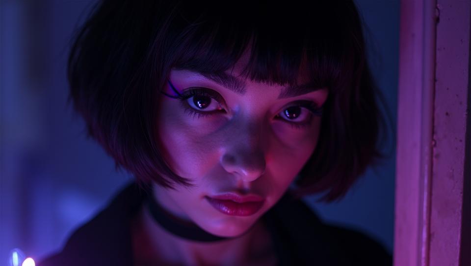 art by Lois van Baarle, Egon Schiele, Photograph, On pale black paper