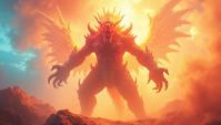 Raw digital photo, Trendercore, Rich Radian, the Multidimensional Kaiju
