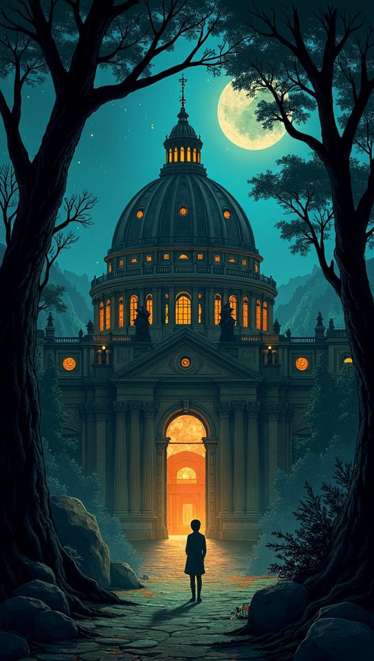 South African St Peter s Basilica , it is Simple Haunted and Angry, woods, Sharp and in focus