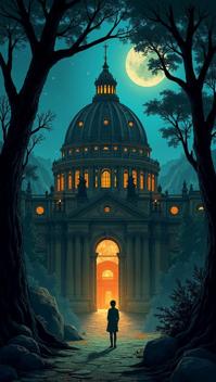South African St Peter s Basilica , it is Simple Haunted and Angry, woods, Sharp and in focus
