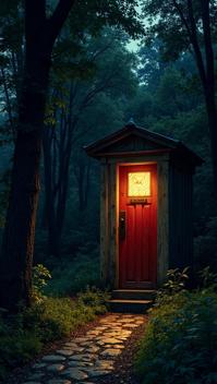 Hungarian Outhouse, Elder, high contrast art, comics art by Frank Miller
