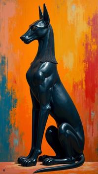 art by Yiannis Moralis, abstract art, detailed Photograph, Masai Song Dynasty Male Sphinx