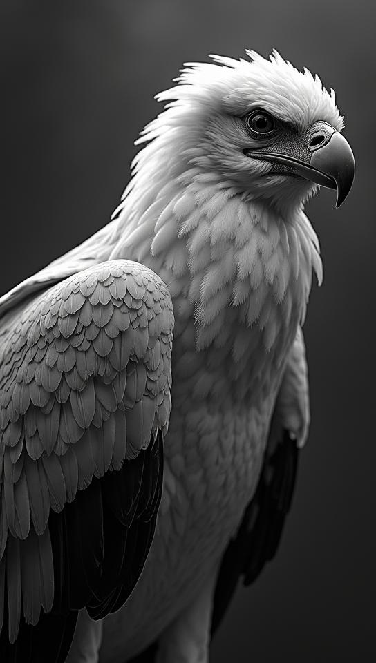 stylized by Ron Garney, Alex Horley, close up of a White Bellied Sea Eagle of Bones, Epic