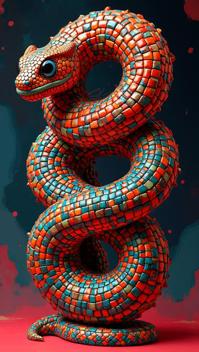 sculpture art by Jun Kaneko, vibrant art, Vector Art, Sexy Demonic runes