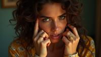 designed by Mehmed Siyah Kalem, German Woman , the Woman is Vibrant, curious
