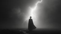 monochromatic art stylized by Pierre Pellegrini Michael Kenna , photography art, Rule of Thirds, Furious Heavenly Lucius Malfoy