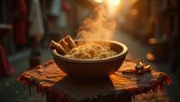 by Wes Anderson Yumihiko Amano , Scrying bowl , it is Light, from inside a Market