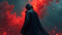 Ruthless The Jacket , Simple illustration, F , raytraced reflections