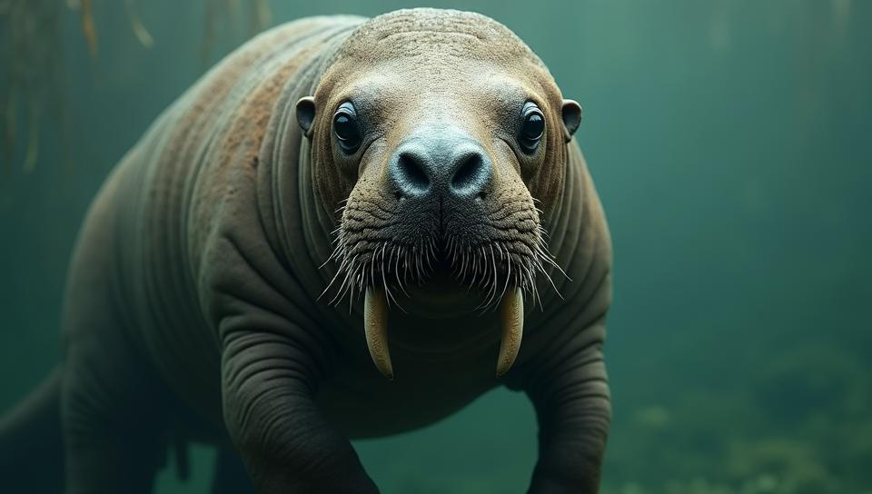 Unconventional Energetic Manatee, Decopunk, great composition, contemporary