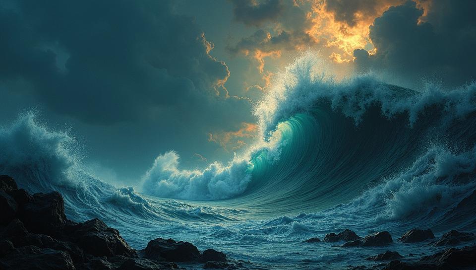 Time of Troubles , it is Aggressive, Hurricane, detailed art stylized by James Jean