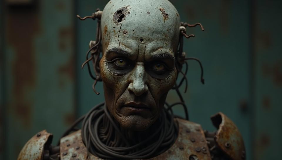 Unusual, Arthur Morgan robot, metal, rust