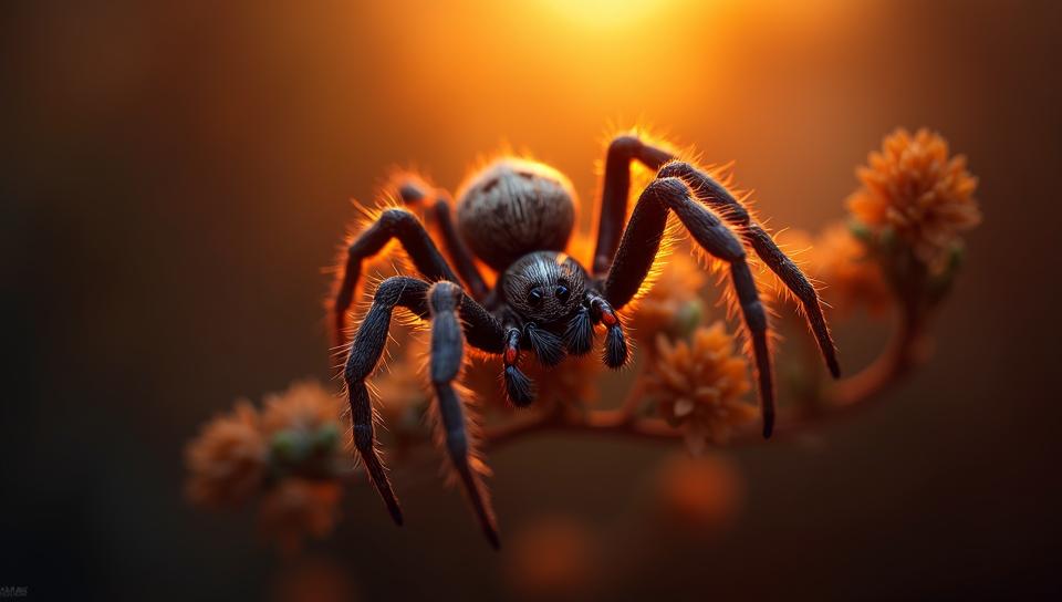 Spider, beautiful detailed supreme quality color intricate, complimentary colors, glowing