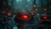 hip level shot of a Unique Absurd Barnacle, Bokeh, by alessio albi, peter sculthorpe and brandon woelfel