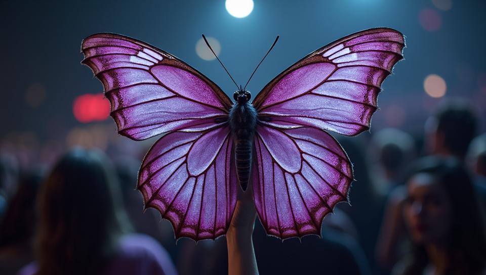 stylized by Pieter Jansz van Asch, Ayami Kojima, close up of a Mustard Orchid Butterfly , Unconventional and Refined