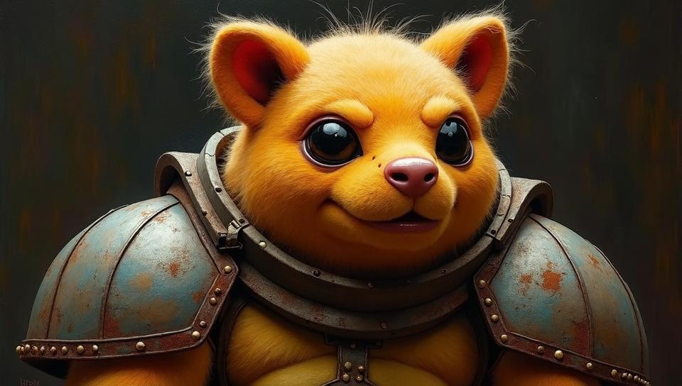 by Lee Bogle, Zinaida Serebriakova, Oil painting, close up of a heavyset Rampart Pok mon