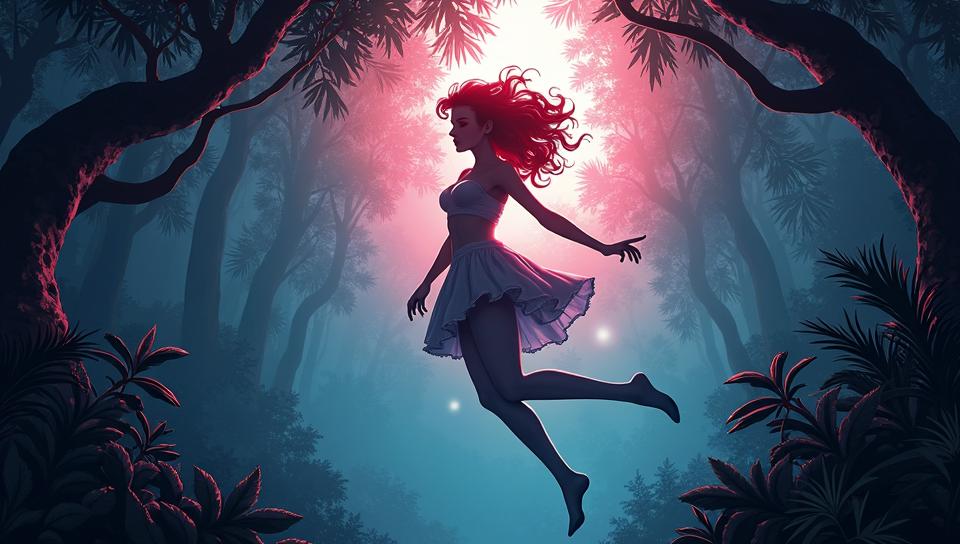 illustration art stylized by Kinuko Y Craft, fantasy art, POV shot of a Playful Respected strong Canadian Hayley Atwell Diving,