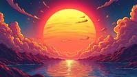 comics art of a I m radioactive, radioactive , it is Zany and Elite, Sun in the sky