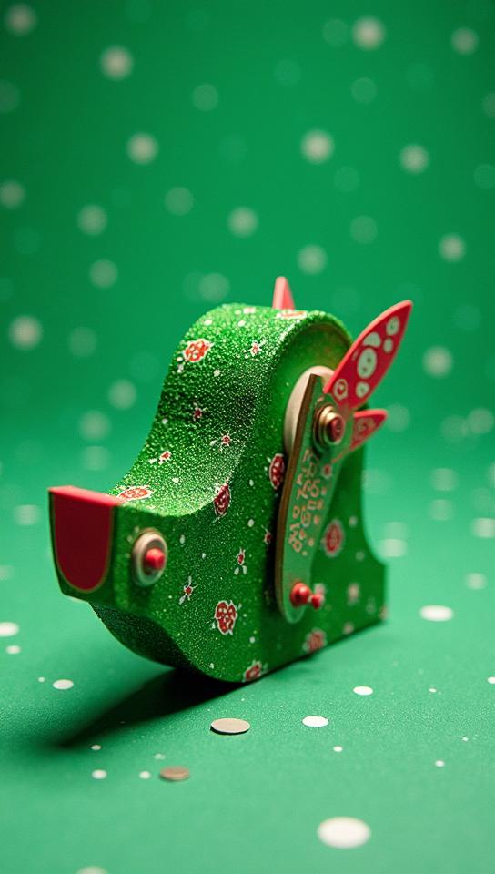 Fairy Tale, green theme , Tape dispenser of Bloodelves, the Tape dispenser is Underwrapped