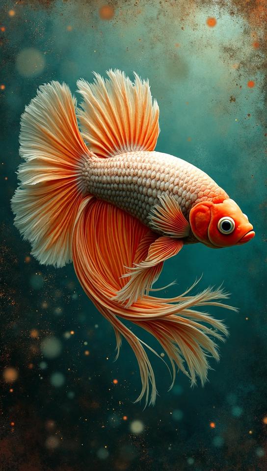 Divine Betta Fish , spring water, deep focus, Cozy