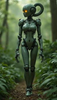 Golden ratio, Female Robot, the Robot is Tropical, JoJo pose