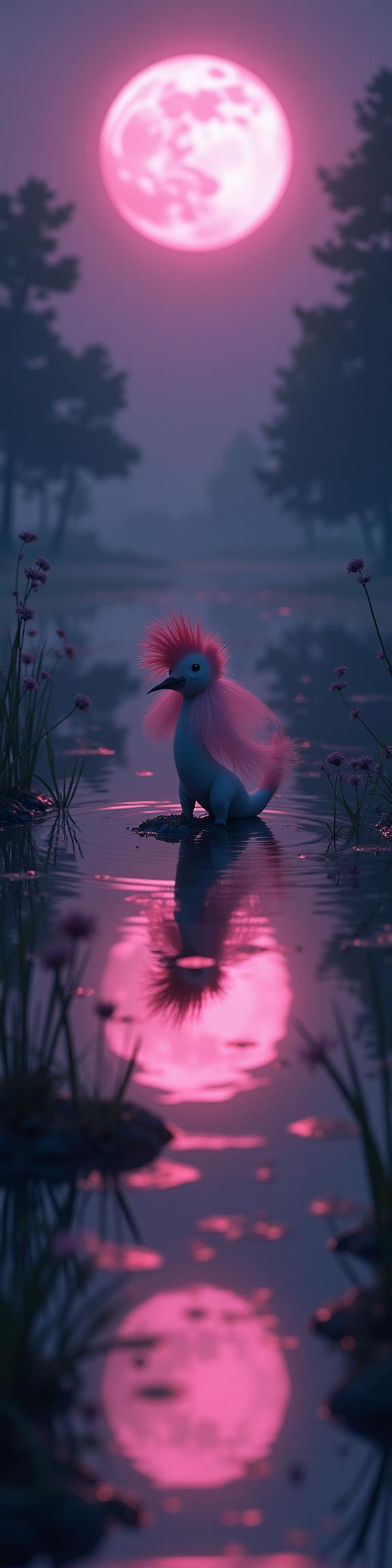 art by Noell Oszvald , photograph, highly detailed, cinematic shot of a Animecore Refreshing Brant imagined as a Fairy pokemon