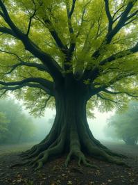 by Carolina Herrera and Mandy Disher , photograph, surreal, upper body shot of a Chinoiserie Maple tree