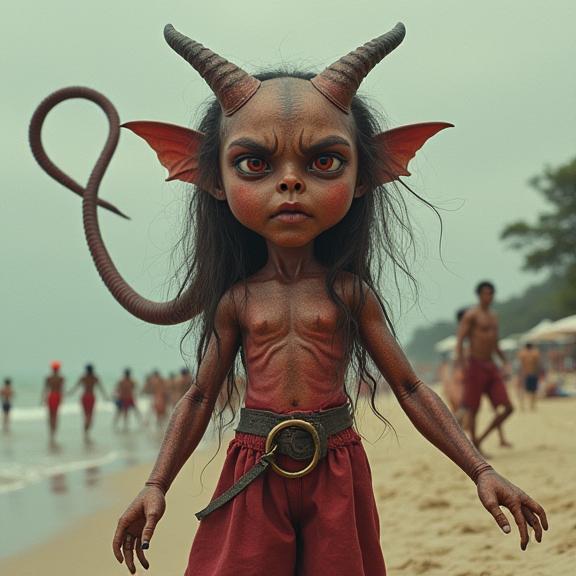 designed by Frieke Janssens , photograph, highly detailed, selfie of a large South American Doll Female Gorgon